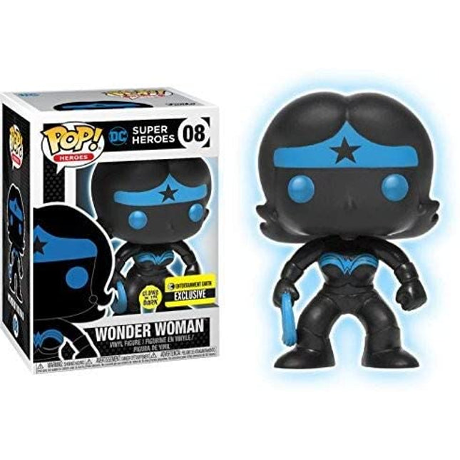 Funko Justice League Wonder Woman Silhouette GITD Pop! - EE Excl.
