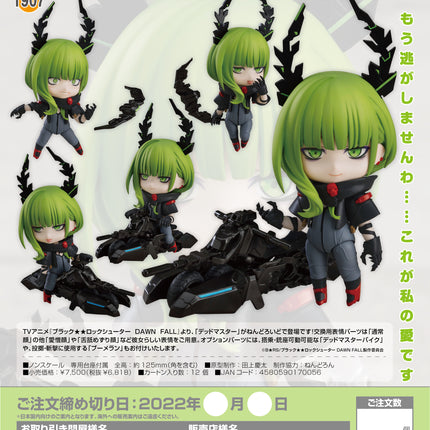 BLACK★★ROCK SHOOTER: DAWN FALL Nendoroid Figure Dead Master