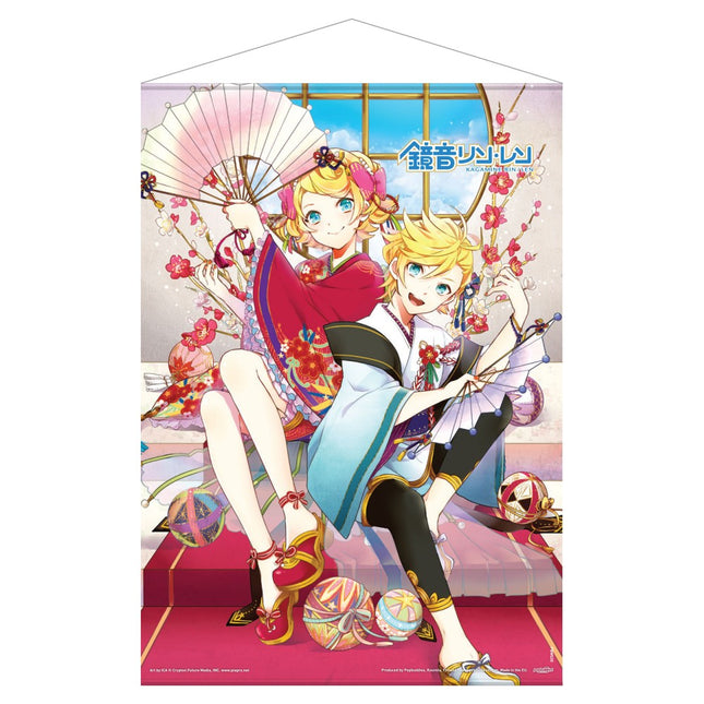 HATSUNE MIKU: LEN & RIN Wall Scroll / Tapestry