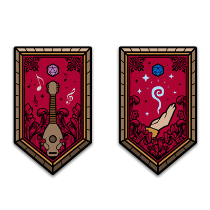 PDDLESET001 D&D Limited Edition Augmented Reality Class AR Pin Set