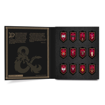 PDDLESET001 D&D Limited Edition Augmented Reality Class AR Pin Set
