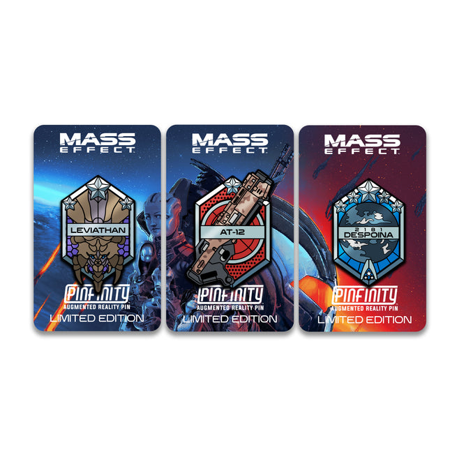 PMESET001 Limited Edition Mass Effect Leviathan AR 3 Pin Set