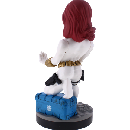 Marvel - Black Widow White Suit Cable Guy