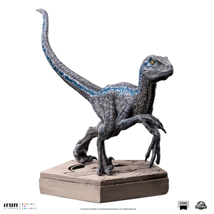 Velociraptor Blue - Jurassic World Icons Figure